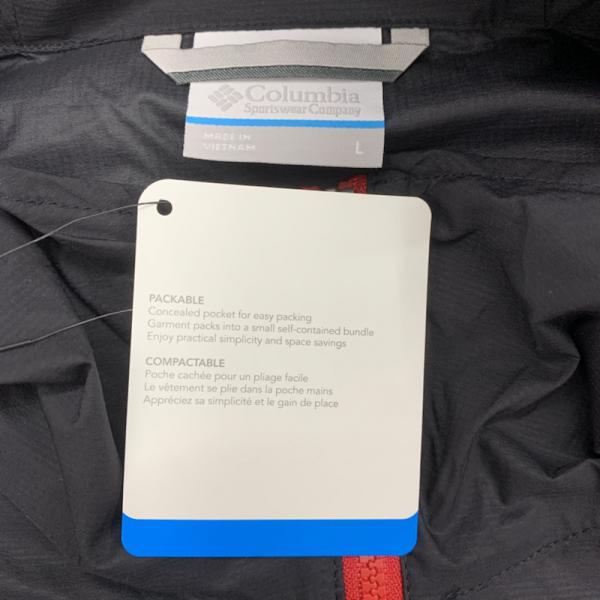 コロンビア Columbia ジャケット、上着 ジャンパー、ブルゾン PM3729 Square Hike Jacket スクエアハイクジャケット タグ付 L 無地 マルチカラー / マルチカラー /  メンズ USED 古着 中古 10026745