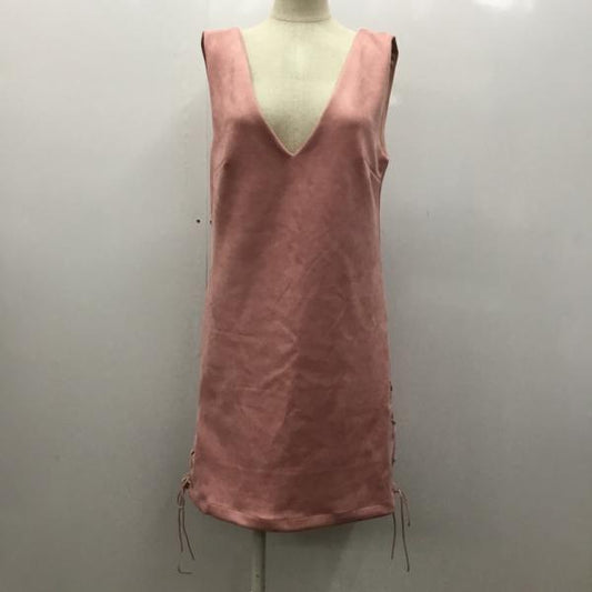 ティティーアンドコー titty&Co. ワンピース  ワンピース ノースリーブ S 無地 レディース USED 古着 中古 10026816