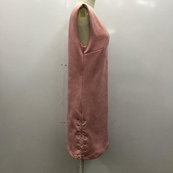 ティティーアンドコー titty&Co. ワンピース  ワンピース ノースリーブ S 無地 レディース USED 古着 中古 10026816