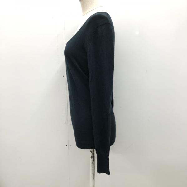 アナザーエディション Another Edition カットソー  長袖カットソー 無地 黒 / ブラック /  レディース USED 古着 中古 10026873