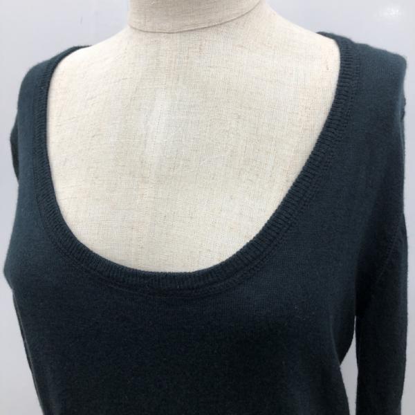 アナザーエディション Another Edition カットソー  長袖カットソー 無地 黒 / ブラック /  レディース USED 古着 中古 10026873