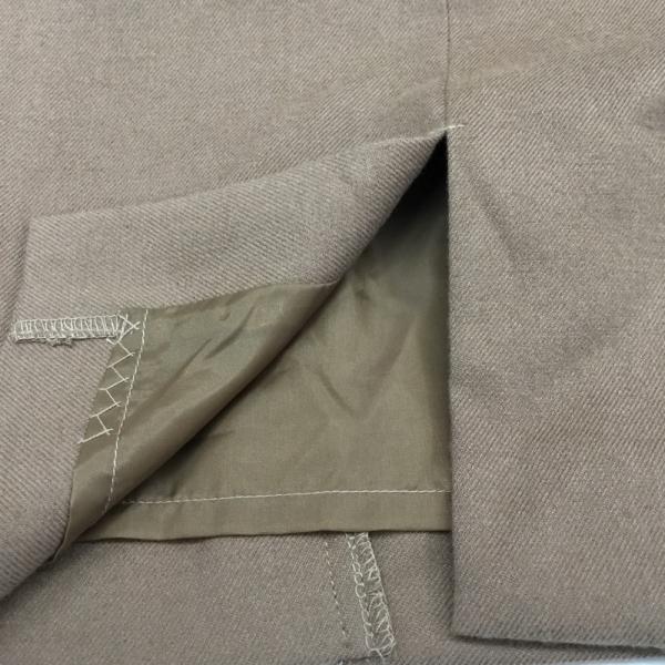 マジェスティックレゴン MAJESTIC LEGON スカート  ボトムス スカート フロントボタン 無地 Iラインスカート M 無地 茶 / ブラウン /  レディース USED 古着 中古 10027399