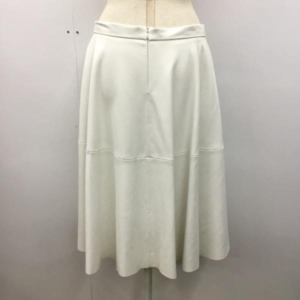 ザラベーシック ZARA BASIC スカート  ボトムス スカート フレアスカート 無地 M 無地 白 / ホワイト /  レディース USED 古着 中古 10027705