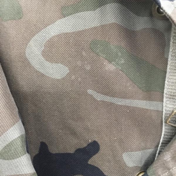 シップス SHIPS ジャケット、上着  アウター ジャケット ミリタリージャケット 迷彩柄 カモフラ ファー付 S カモフラージュ柄・迷彩 茶 / ブラウン / X 緑 / グリーン / X 黒 / ブラック /  メンズ USED 古着 中古 10027942