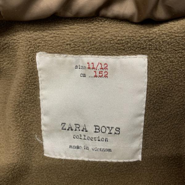 ザラ ZARA ジャケット、上着  キッズ アウター ダウンジャケット 無地 152cm 説明文参照 無地 黒 / ブラック /  メンズ USED 古着 中古 10028026