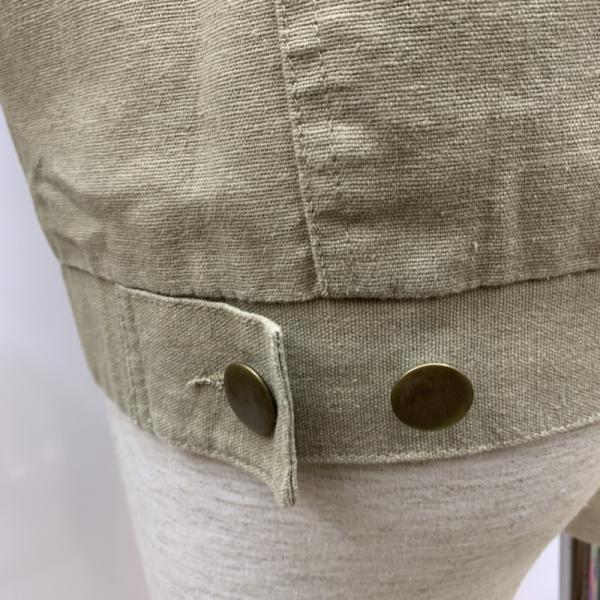 アーバンリサーチ URBAN RESEARCH ジャケット、上着  アウター ジャケット URBAN RESEARCH 綿麻ZIP UPジャケット WH74-17M014 40 無地 ベージュ / ベージュ /  メンズ USED 古着 中古 10028044
