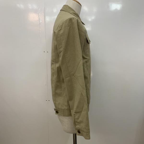 アーバンリサーチ URBAN RESEARCH ジャケット、上着  アウター ジャケット URBAN RESEARCH 綿麻ZIP UPジャケット WH74-17M014 40 無地 ベージュ / ベージュ /  メンズ USED 古着 中古 10028044