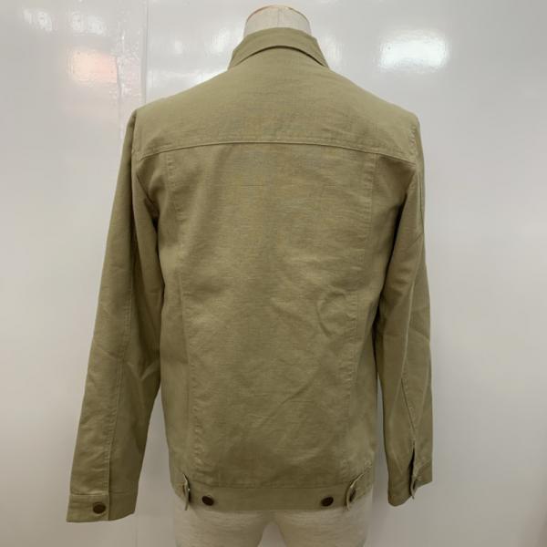アーバンリサーチ URBAN RESEARCH ジャケット、上着  アウター ジャケット URBAN RESEARCH 綿麻ZIP UPジャケット WH74-17M014 40 無地 ベージュ / ベージュ /  メンズ USED 古着 中古 10028044
