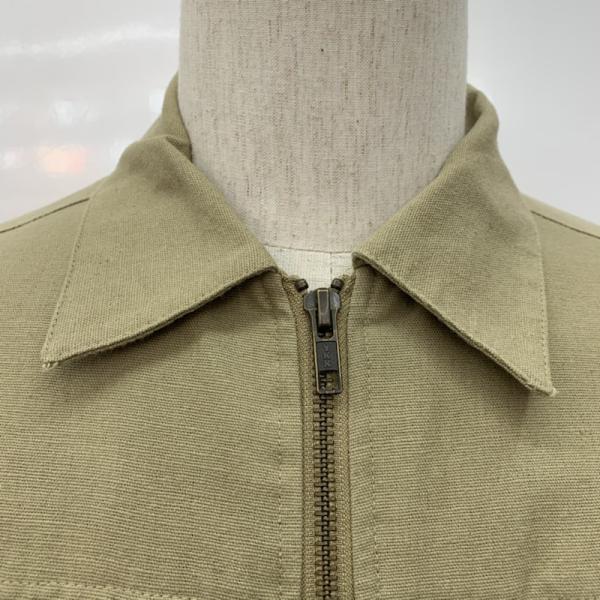 アーバンリサーチ URBAN RESEARCH ジャケット、上着  アウター ジャケット URBAN RESEARCH 綿麻ZIP UPジャケット WH74-17M014 40 無地 ベージュ / ベージュ /  メンズ USED 古着 中古 10028044
