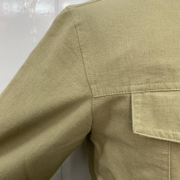 アーバンリサーチ URBAN RESEARCH ジャケット、上着  アウター ジャケット URBAN RESEARCH 綿麻ZIP UPジャケット WH74-17M014 40 無地 ベージュ / ベージュ /  メンズ USED 古着 中古 10028044