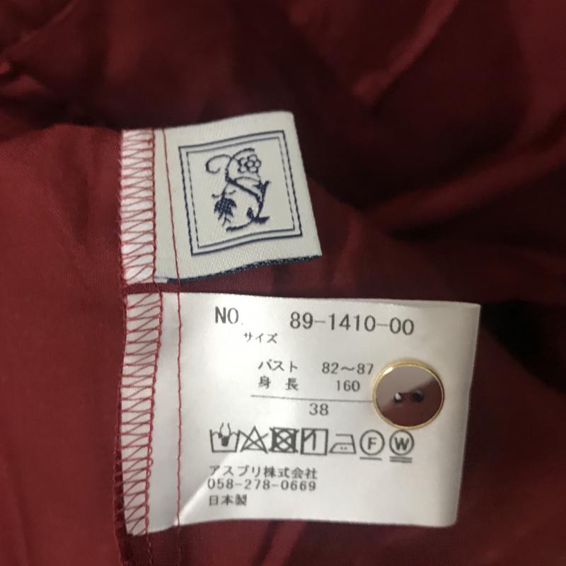 シードレイク Seadrake シャツ、ブラウス 長袖 38 無地 赤 / レッド /  レディース USED 古着 中古 10028376
