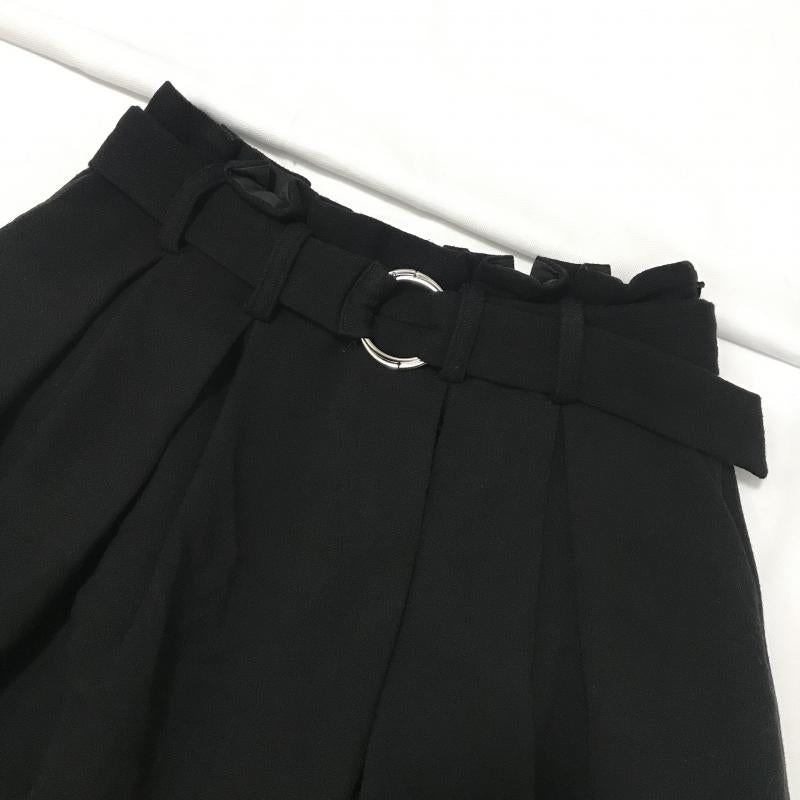 エンネア Ennea スカート ひざ丈スカート 36 無地 黒 / ブラック /  レディース USED 古着 中古 10028382