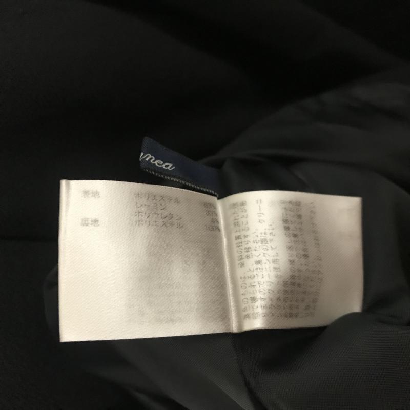 エンネア Ennea スカート ひざ丈スカート 36 無地 黒 / ブラック /  レディース USED 古着 中古 10028382