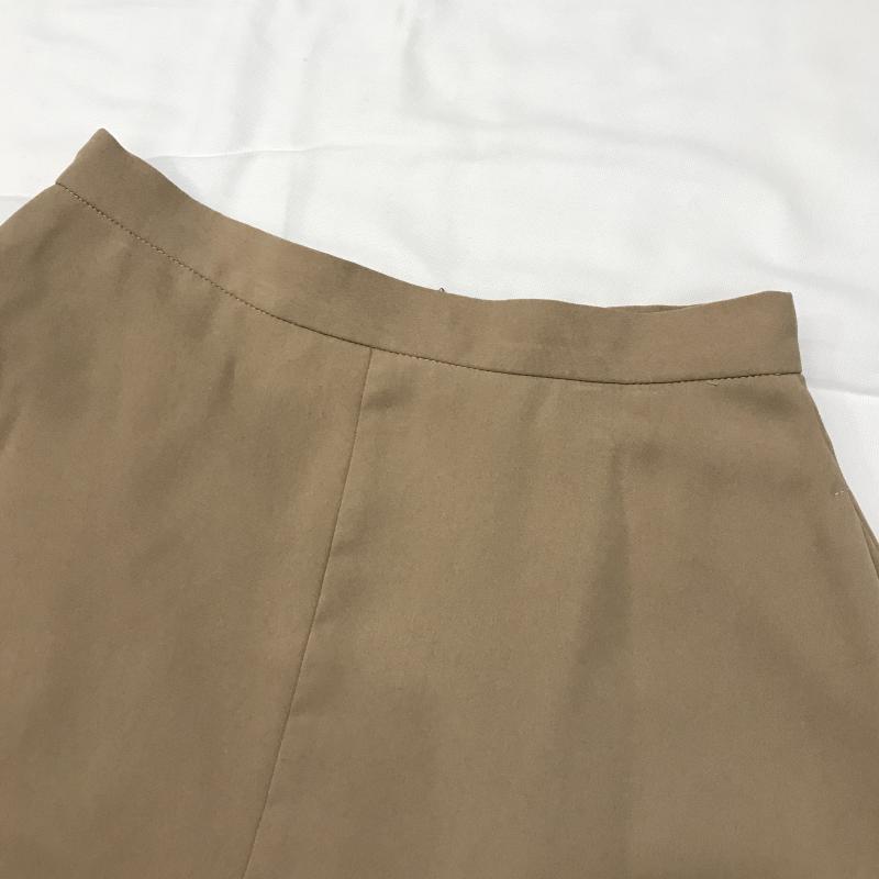 エンネア Ennea スカート ひざ丈スカート 38 無地 ベージュ / ベージュ /  レディース USED 古着 中古 10028383