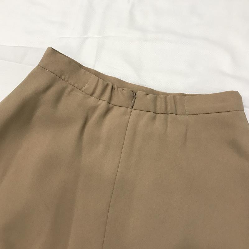 エンネア Ennea スカート ひざ丈スカート 38 無地 ベージュ / ベージュ /  レディース USED 古着 中古 10028383