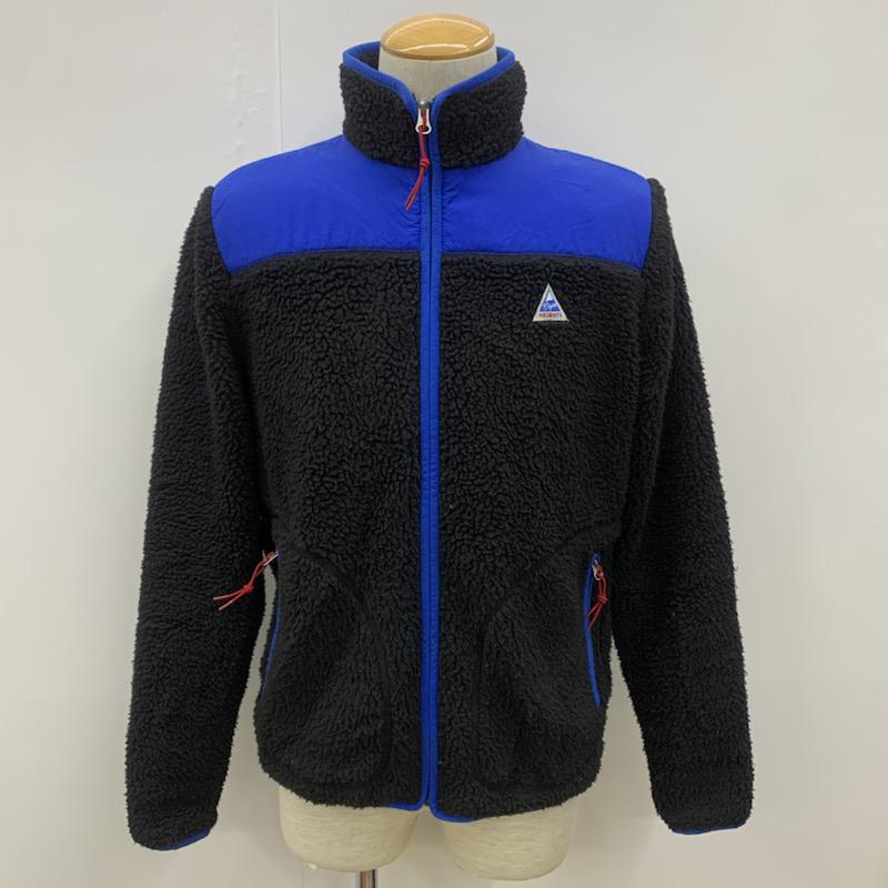 ケープハイツ Cape HEIGHTS ジャケット、上着 ジャンパー、ブルゾン フリースジャケット 無地 ジップアップ ボア M 無地 X ワンポイント 黒 / ブラック / X 青 / ブルー /  メンズ USED 古着 中古 10028572
