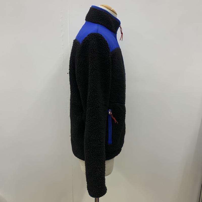 ケープハイツ Cape HEIGHTS ジャケット、上着 ジャンパー、ブルゾン フリースジャケット 無地 ジップアップ ボア M 無地 X ワンポイント 黒 / ブラック / X 青 / ブルー /  メンズ USED 古着 中古 10028572