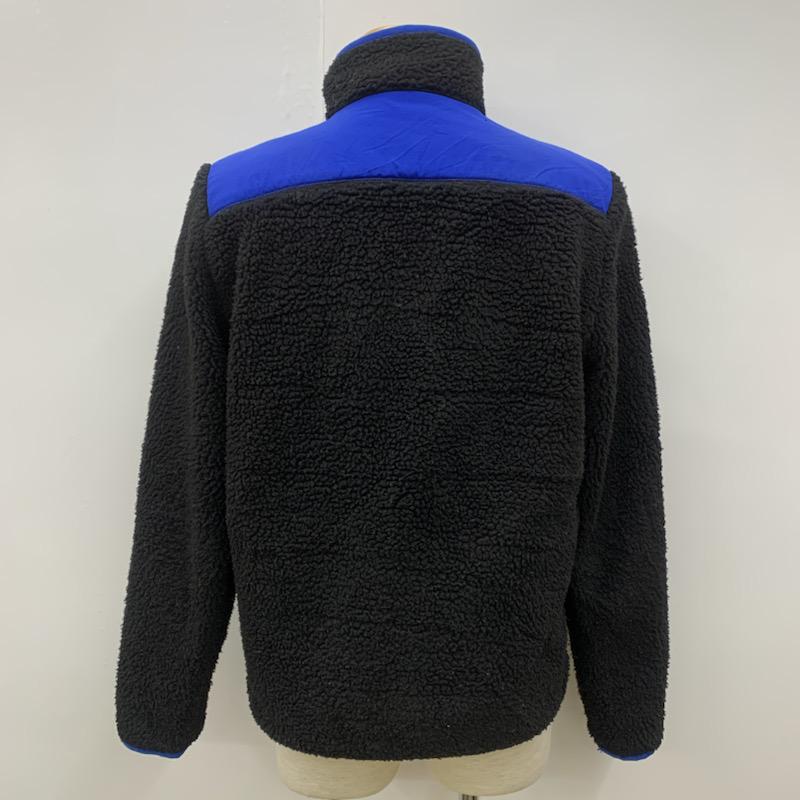 ケープハイツ Cape HEIGHTS ジャケット、上着 ジャンパー、ブルゾン フリースジャケット 無地 ジップアップ ボア M 無地 X ワンポイント 黒 / ブラック / X 青 / ブルー /  メンズ USED 古着 中古 10028572