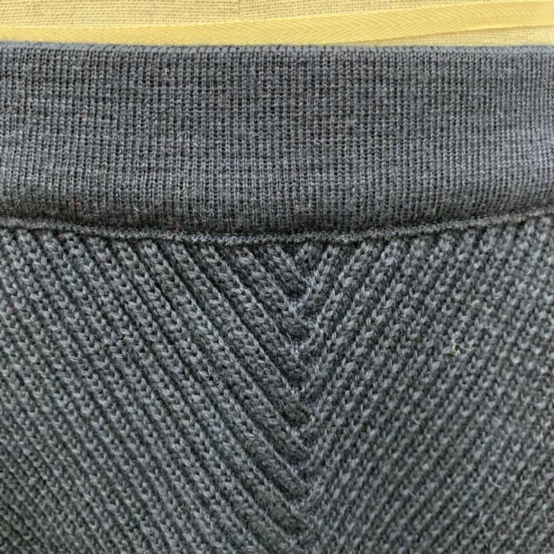 セントジェームス SAINT JAMES スカート ひざ丈スカート TROMEL タグ付 無地 紺 / ネイビー /  レディース USED 古着 中古 10028875