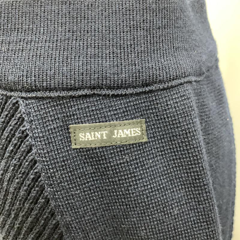 セントジェームス SAINT JAMES スカート ひざ丈スカート TROMEL タグ付 無地 紺 / ネイビー /  レディース USED 古着 中古 10028875