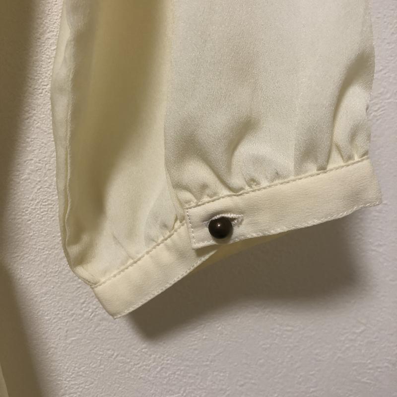 アルシーヴ archives カットソー 七分袖 M 無地 X 刺繍 X  白 / ホワイト / X 黒 / ブラック / X 金 / ゴールド /  レディース USED 古着 中古 10029108