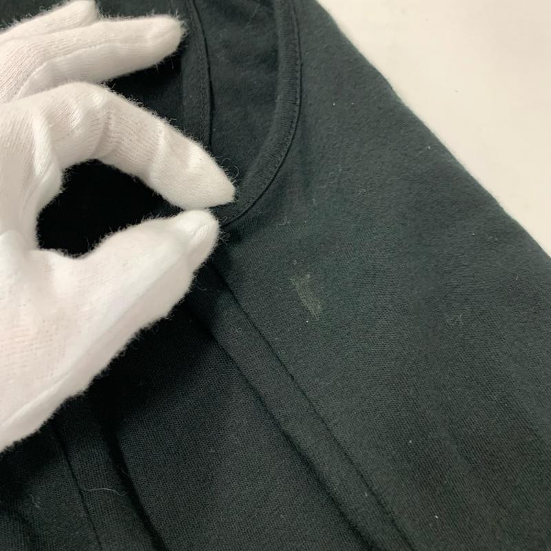 ワイズ Y's カットソー 半袖 ノースリーブ 1 無地 黒 / ブラック /  レディース USED 古着 中古 10029221