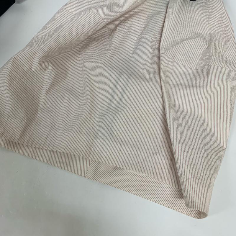 ヨーコチャン YOKO CHAN ワンピース ひざ丈スカート 36 無地 X ストライプ 黒 / ブラック / X 桃 / ピンク /  レディース USED 古着 中古 10029235