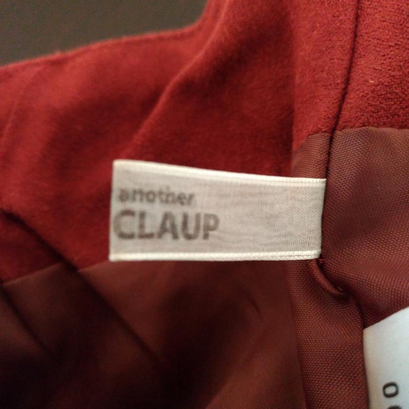 ワンアフター アナザー ナイスクラップ one after another NICE CLAUP スカート ひざ丈スカート 無地 赤 / レッド /  レディース USED 古着 中古 10029288