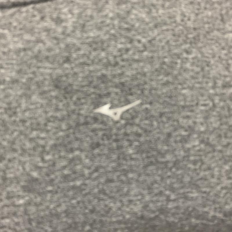 ミズノ MIZUNO カットソー 長袖 S ワンポイント X 無地 灰 / グレー /  レディース USED 古着 中古 10029328