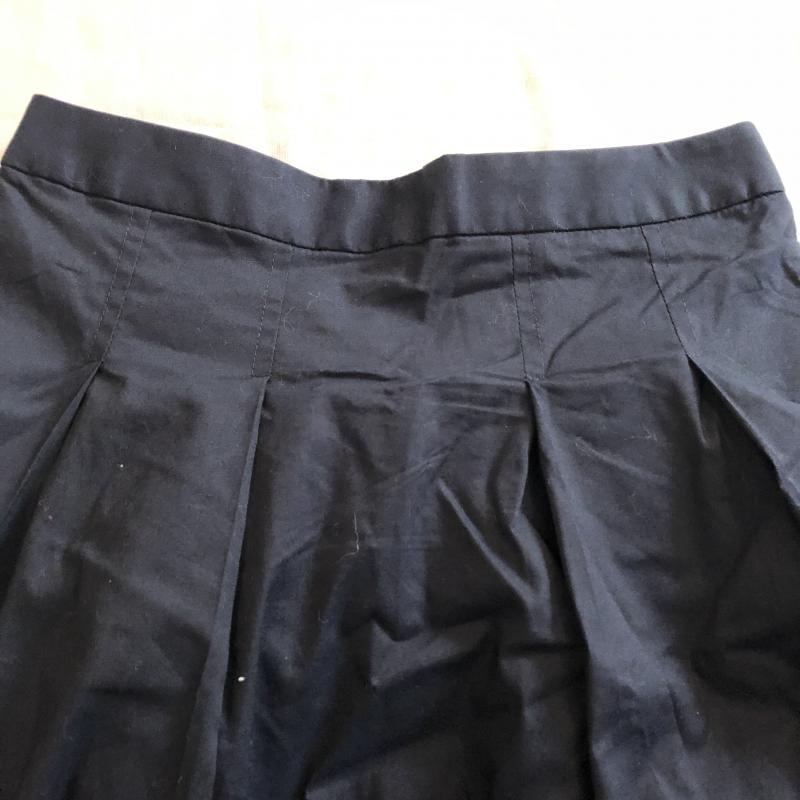 バナナリパブリック BANANA REPUBLIC スカート ロングスカート ボタンデザインスカート 無地 X  紺 / ネイビー /  レディース USED 古着 中古 10029333