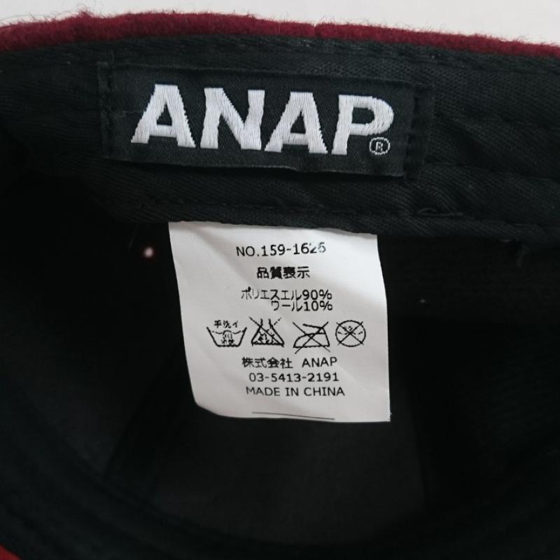 アナップ ANAP 帽子 キャップ 無地 レディース USED 古着 中古 10029355