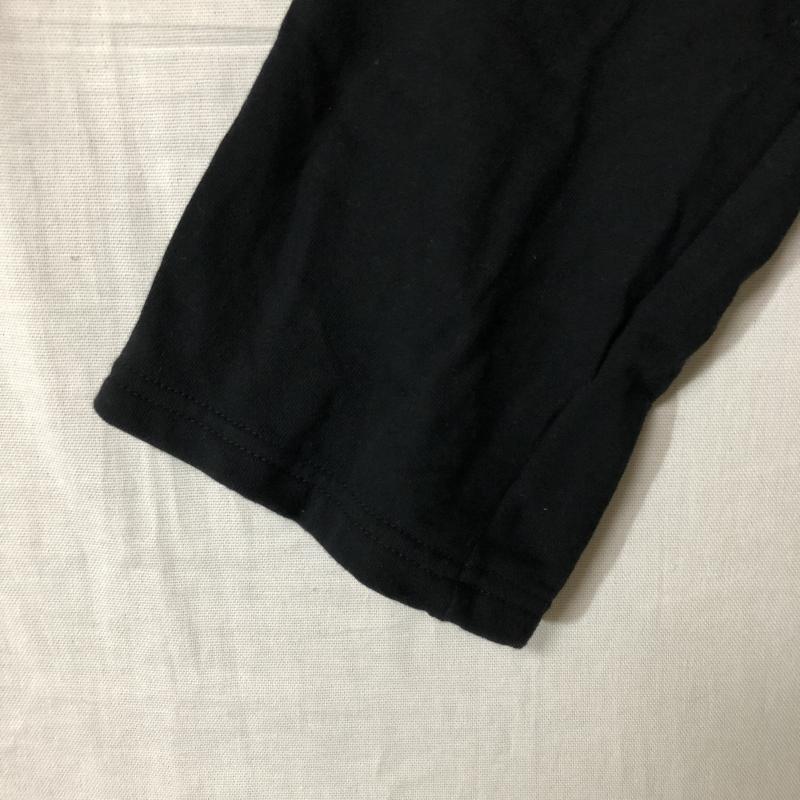 グローバルワーク GLOBAL WORK カットソー 七分袖 M 無地 黒 / ブラック /  レディース USED 古着 中古 10029554