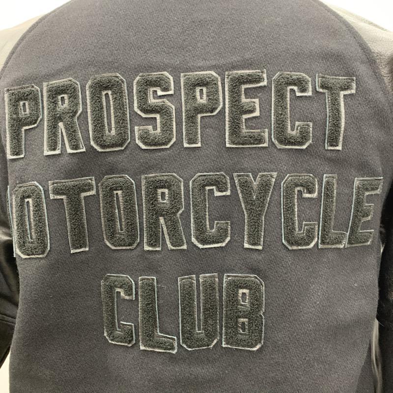 プロスペクト PROSPECT ジャケット、上着 ジャンパー、ブルゾン PROSPECT ブルゾン スタジャン 無地 ロゴ M 無地 X ロゴ、文字 黒 / ブラック /  メンズ USED 古着 中古 10029599