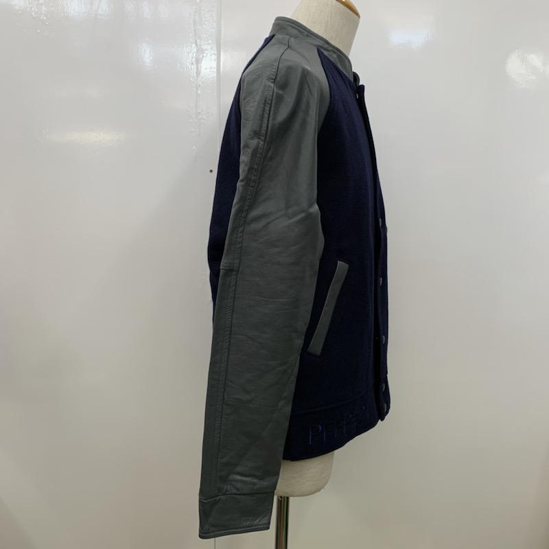 プロスペクト PROSPECT ジャケット、上着 ジャンパー、ブルゾン PROSPECT ブルゾン スタジャン 無地 ロゴ M 無地 X ロゴ、文字 灰 / グレー / X 紺 / ネイビー /  メンズ USED 古着 中古 10029604