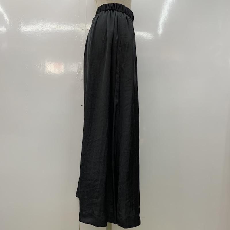 ジャーナルスタンダード JOURNAL STANDARD スカート ロングスカート ギャザースカート 無地 36 無地 黒 / ブラック /  レディース USED 古着 中古 10030159