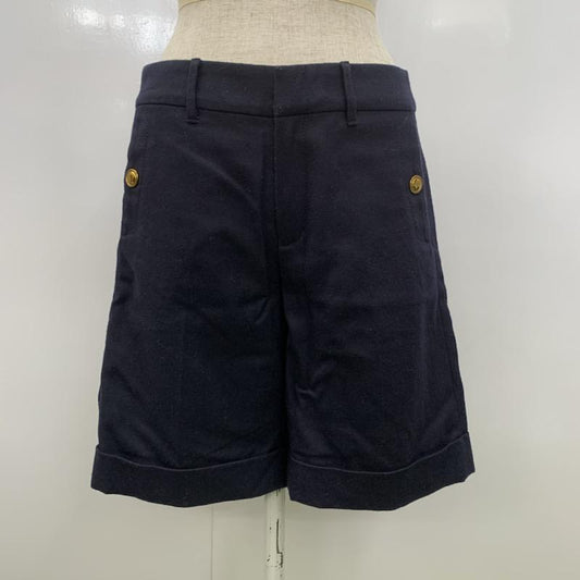 スピック アンド スパン Spick and Span パンツ ショートパンツ 36 無地 紺 / ネイビー /  レディース USED 古着 中古 10030473