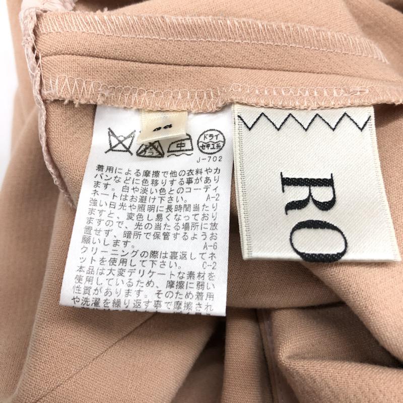 ロペ ROPE' カットソー 長袖 Vネック長袖カットソー 無地 36 無地 桃 / ピンク /  レディース USED 古着 中古 10030677