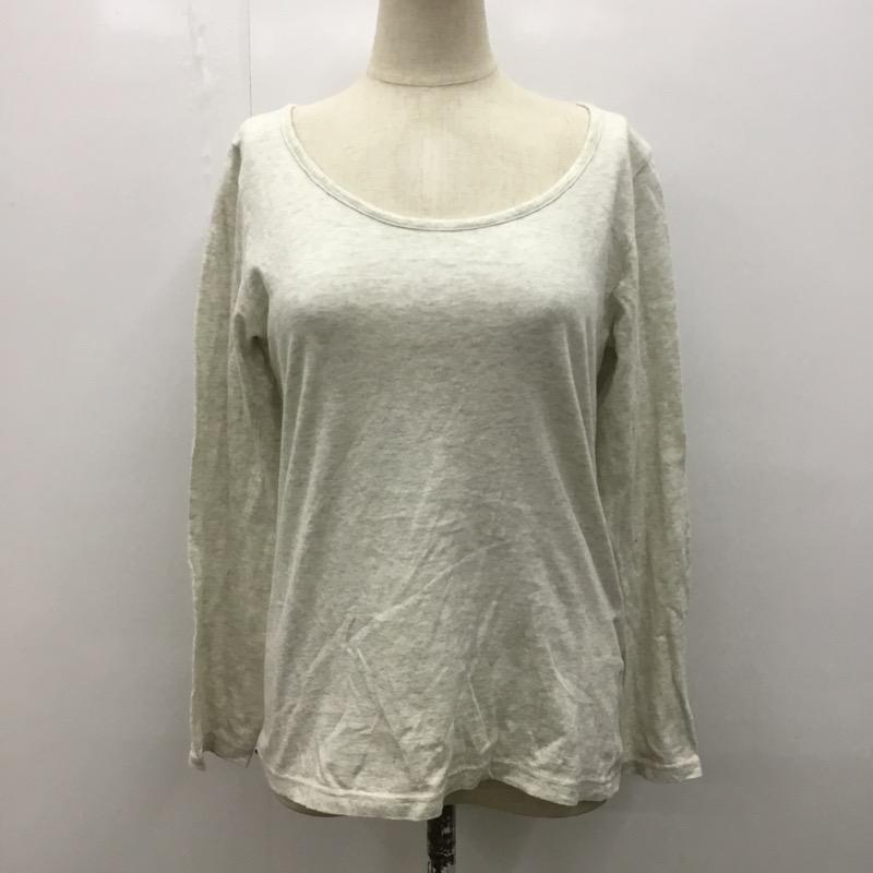 アースミュージックアンドエコロジー earth music&ecology カットソー 長袖 長袖カットソー M 無地 灰 / グレー /  レディース USED 古着 中古 10030846