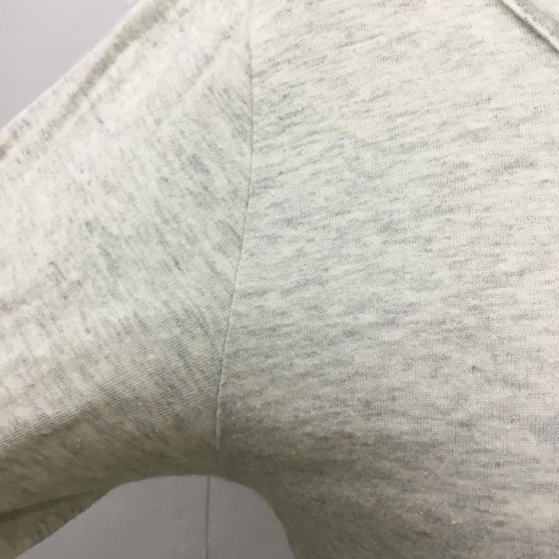 アースミュージックアンドエコロジー earth music&ecology カットソー 長袖 長袖カットソー M 無地 灰 / グレー /  レディース USED 古着 中古 10030846