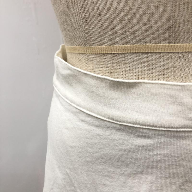 マウジー MOUSSY スカート ミニスカート フレアスカート 2 無地 白 / ホワイト /  レディース USED 古着 中古 10030931