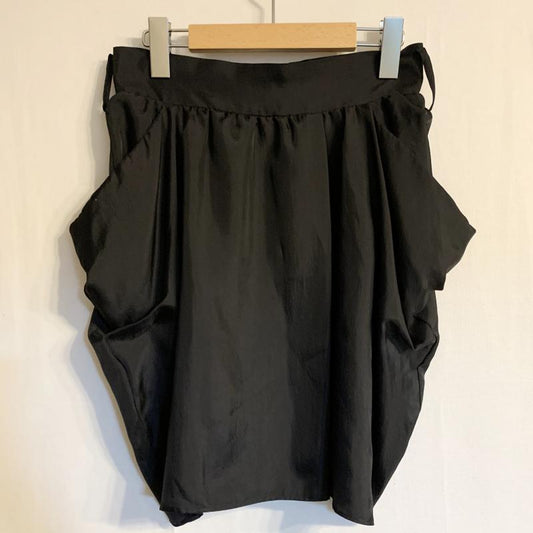ビューティアンドユースユナイテッドアローズ BEAUTY&YOUTH UNITED ARROWS スカート ミニスカート 無地 黒 / ブラック /  レディース USED 古着 中古 10031018