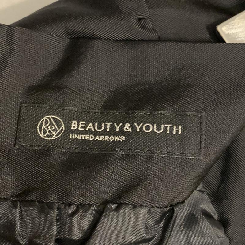 ビューティアンドユースユナイテッドアローズ BEAUTY&YOUTH UNITED ARROWS スカート ミニスカート 無地 黒 / ブラック /  レディース USED 古着 中古 10031018
