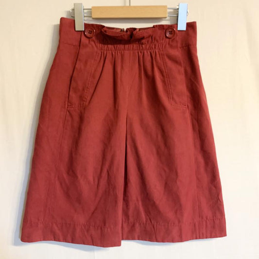 ユナイテッドアローズ UNITED ARROWS スカート ひざ丈スカート 36 無地 赤 / レッド /  レディース USED 古着 中古 10031023