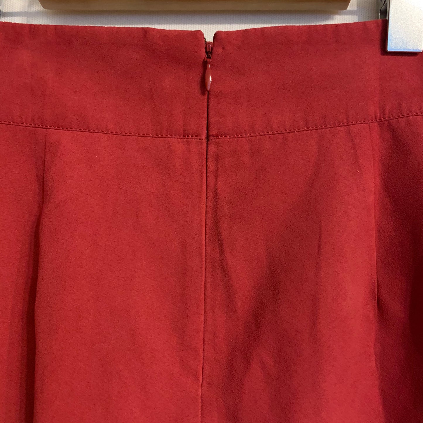 ユナイテッドアローズ UNITED ARROWS スカート ひざ丈スカート 36 無地 赤 / レッド /  レディース USED 古着 中古 10031023