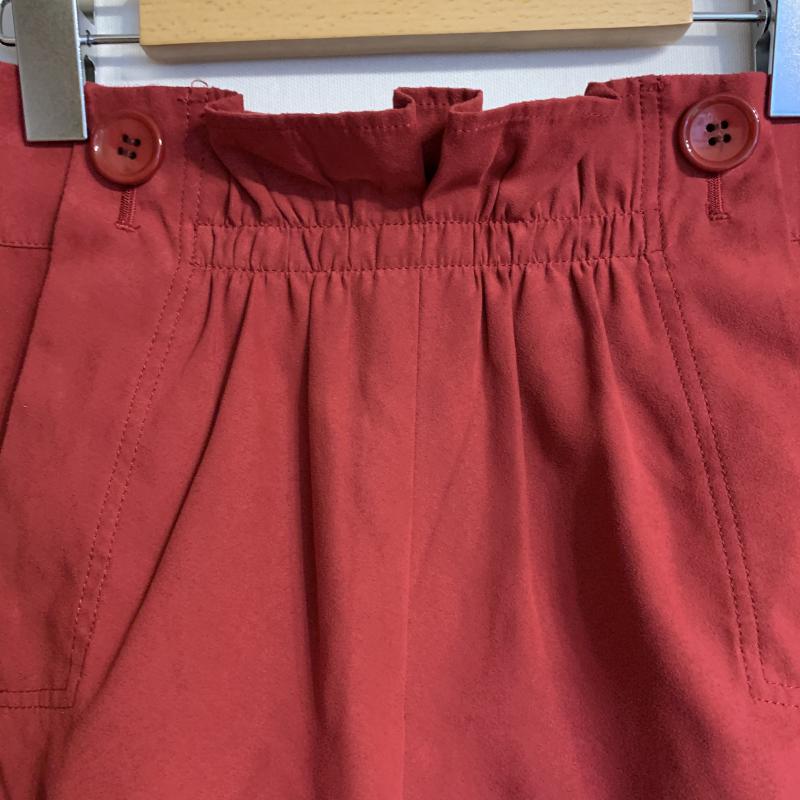 ユナイテッドアローズ UNITED ARROWS スカート ひざ丈スカート 36 無地 赤 / レッド /  レディース USED 古着 中古 10031023