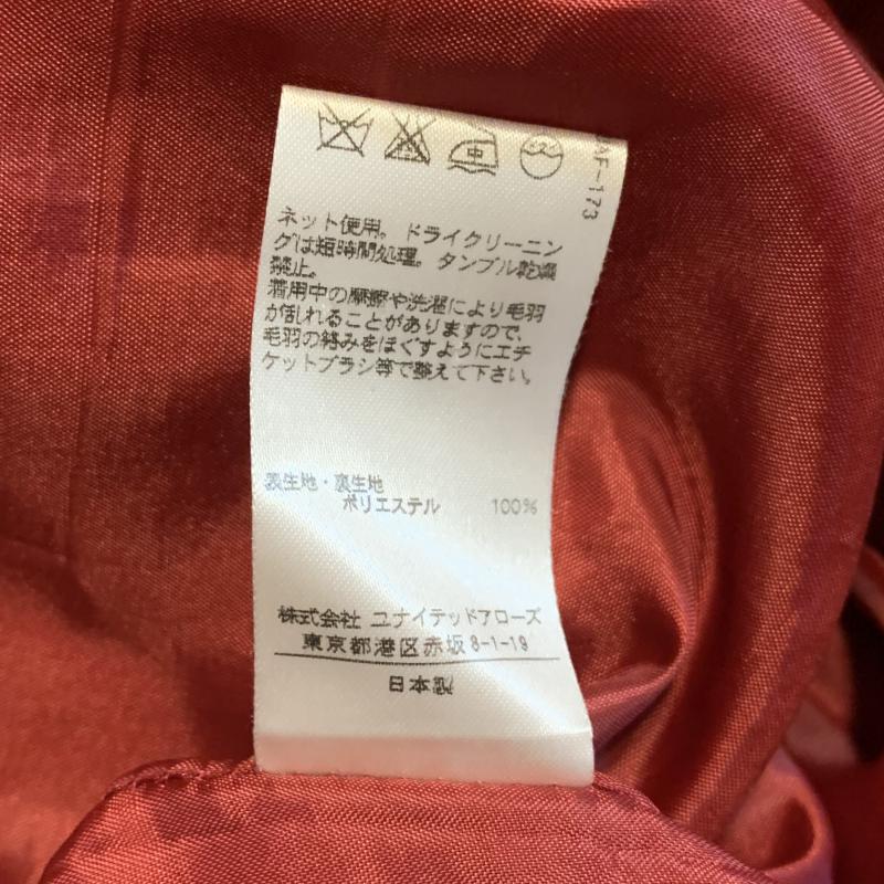 ユナイテッドアローズ UNITED ARROWS スカート ひざ丈スカート 36 無地 赤 / レッド /  レディース USED 古着 中古 10031023