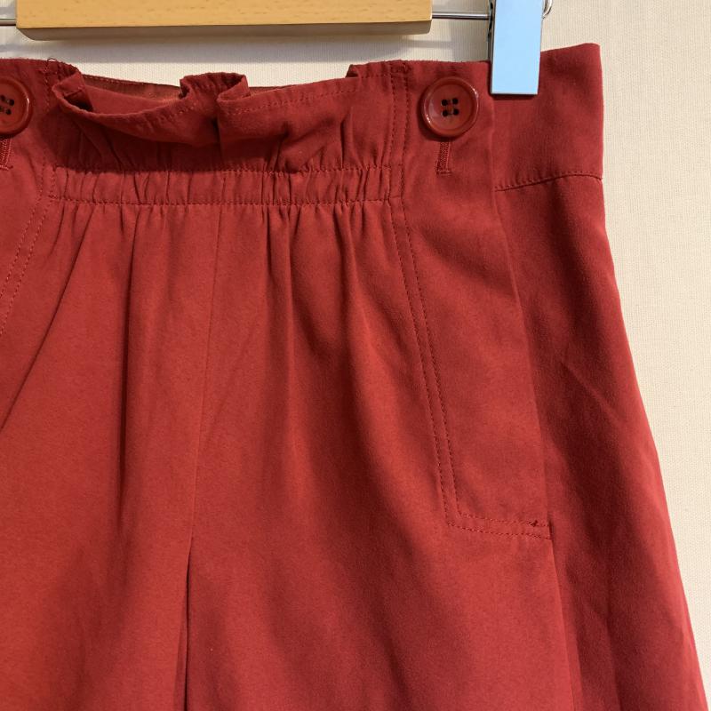 ユナイテッドアローズ UNITED ARROWS スカート ひざ丈スカート 36 無地 赤 / レッド /  レディース USED 古着 中古 10031023