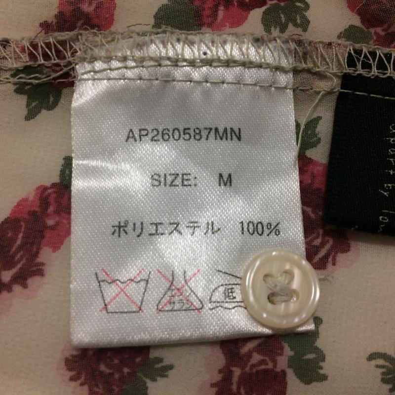 アパートバイローリーズ apart by lowrys カットソー 長袖 販売不可 M 花柄 レディース USED 古着 中古 10031072