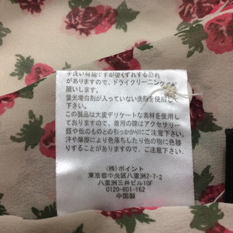 アパートバイローリーズ apart by lowrys カットソー 長袖 販売不可 M 花柄 レディース USED 古着 中古 10031072