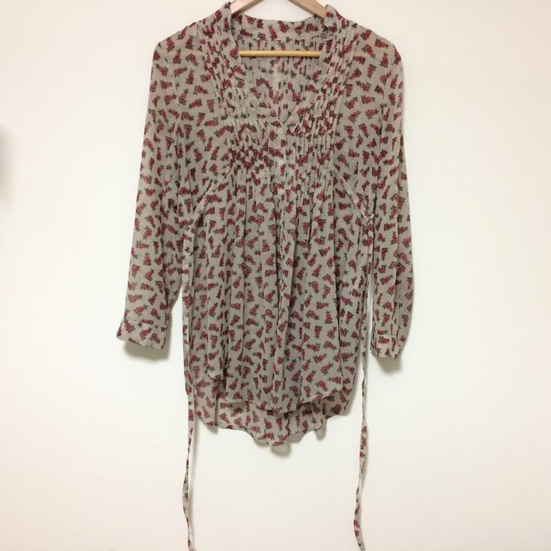 アパートバイローリーズ apart by lowrys カットソー 長袖 販売不可 M 花柄 レディース USED 古着 中古 10031072